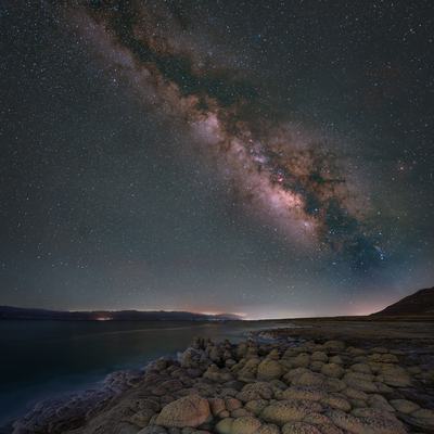 Milky Way over the Dead Sea